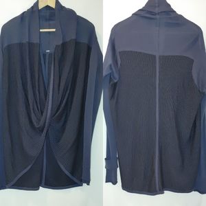 Lululemon Iconic Wrap Boolux Cashmere Blend Navy